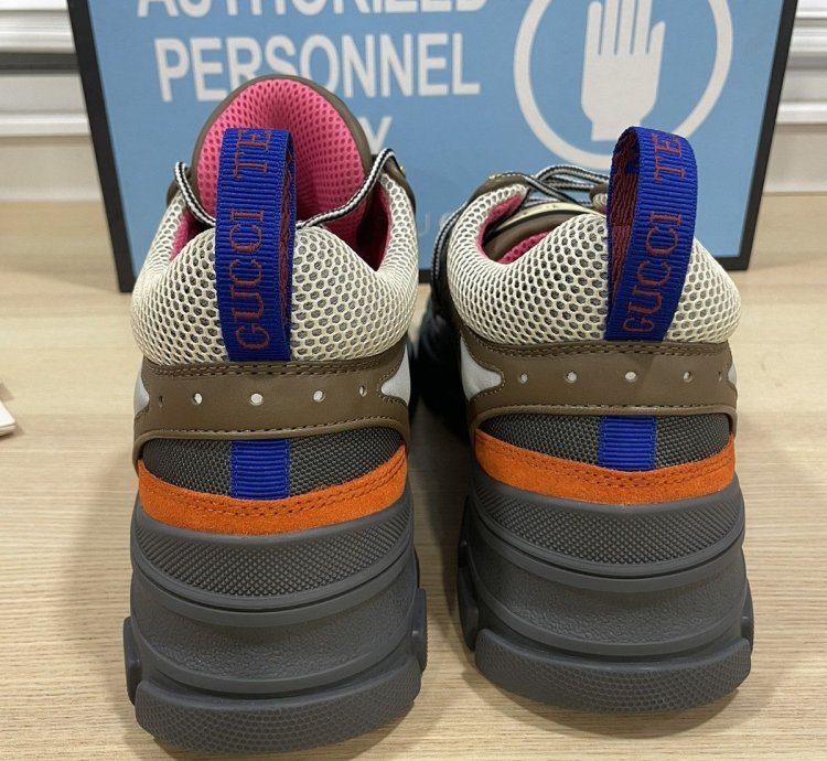 Gucci Flashtrek SEGA Leather Suede