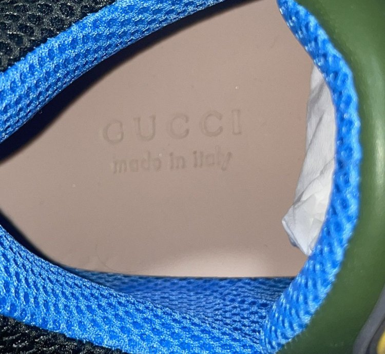 Gucci Flashtrek Sneakers Green Blue