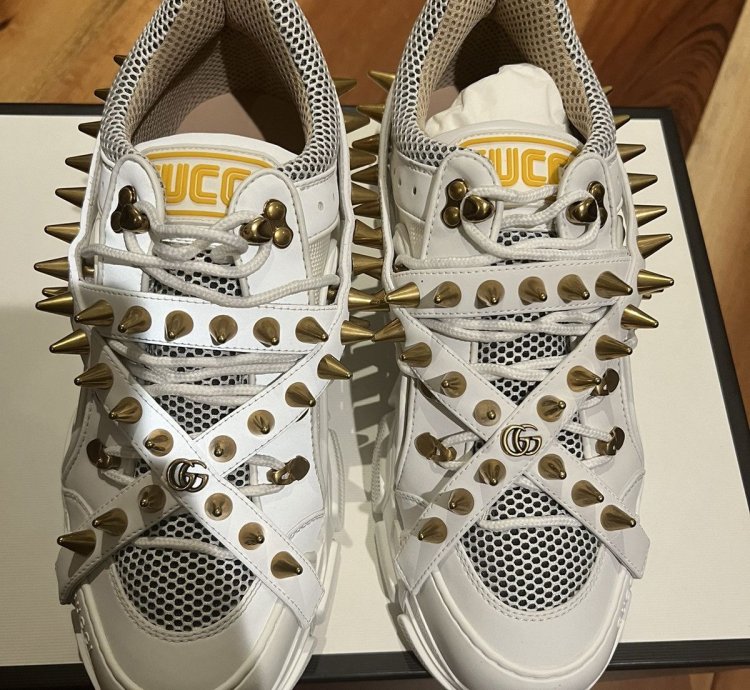 Gucci Flashtrek With Spikes