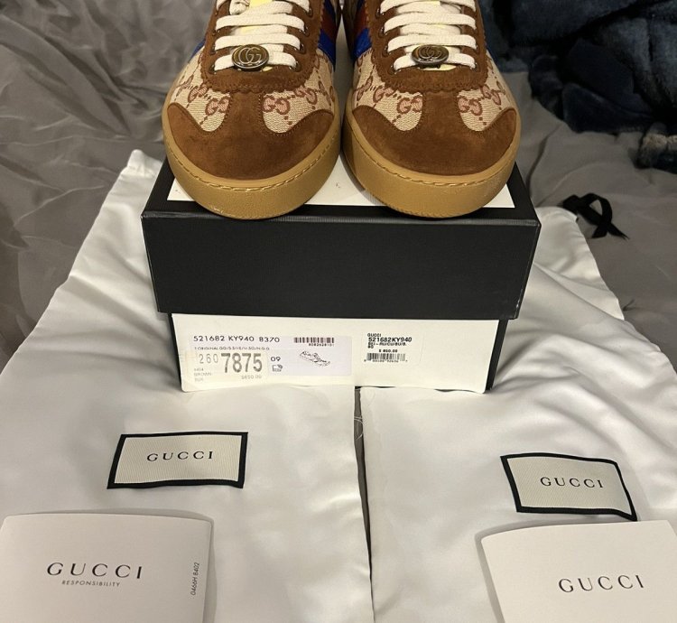 Gucci G74 Brick Red Beige
