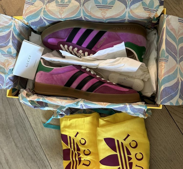Gucci Gazelle Men size Gucci 8 Pink