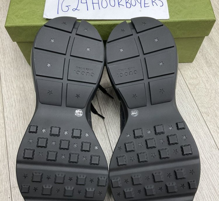 Gucci GG black Rython sneaker Brand new