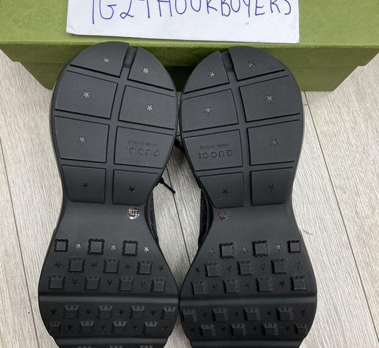 Gucci GG black Rython sneaker Brand new