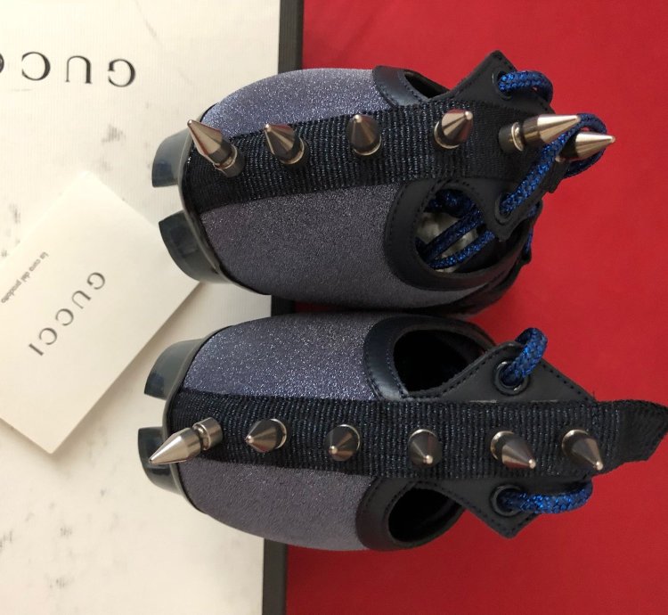 Gucci Glitter Web Sneakers