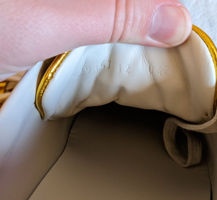 Gucci gold aces