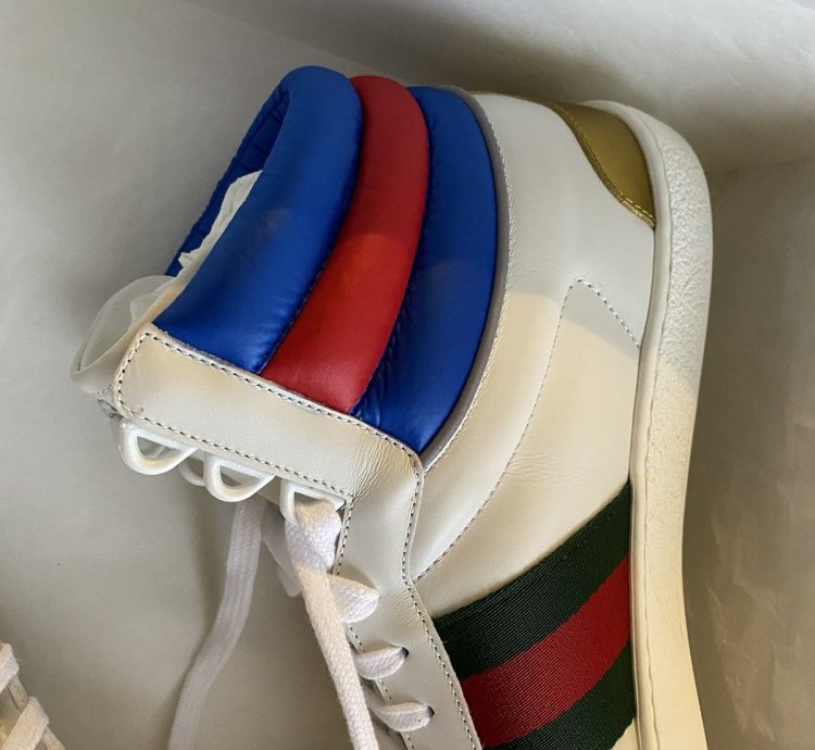 Gucci hi top shoes