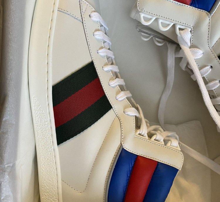 Gucci hi top shoes
