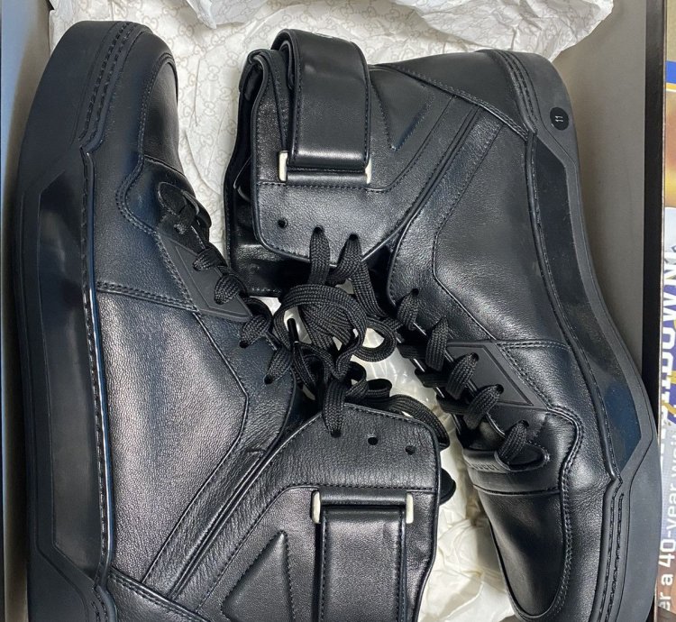 GUCCI HIGHTOP STRAP SNEAKER Gregory