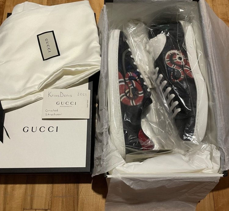 Gucci Kingsnake Ace Sneakers