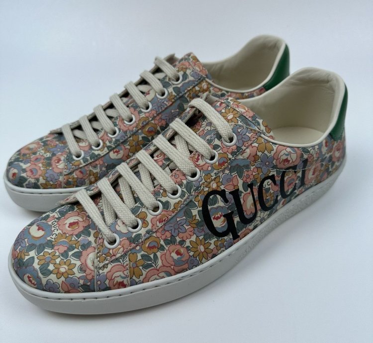 Gucci Liberty Floral Ace Sneakers