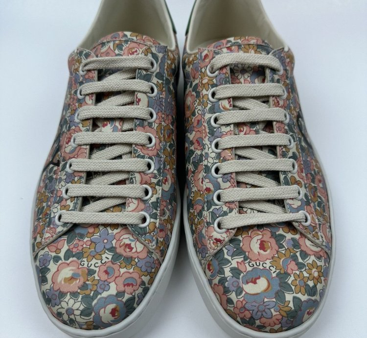 Gucci Liberty Floral Ace Sneakers