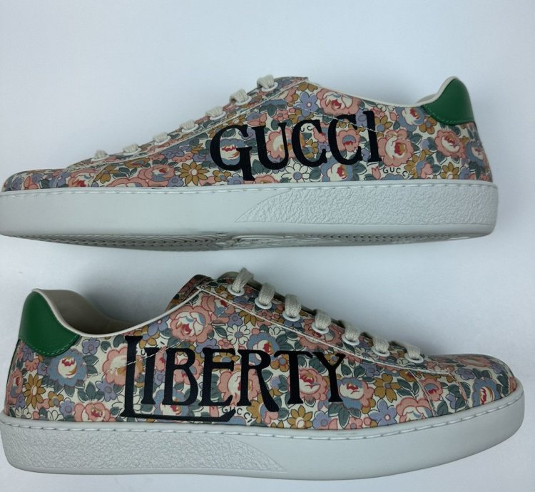 Gucci Liberty Floral Ace Sneakers
