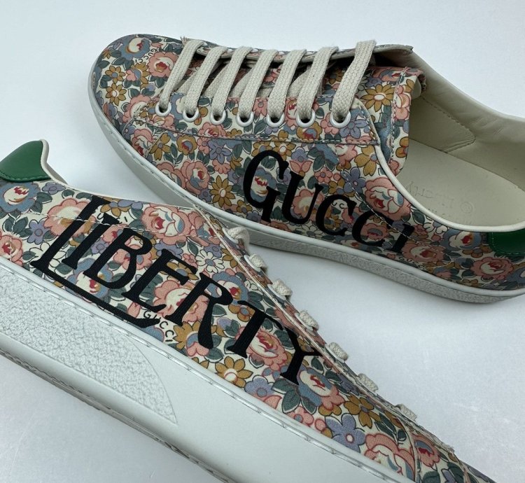 Gucci Liberty Floral Ace Sneakers