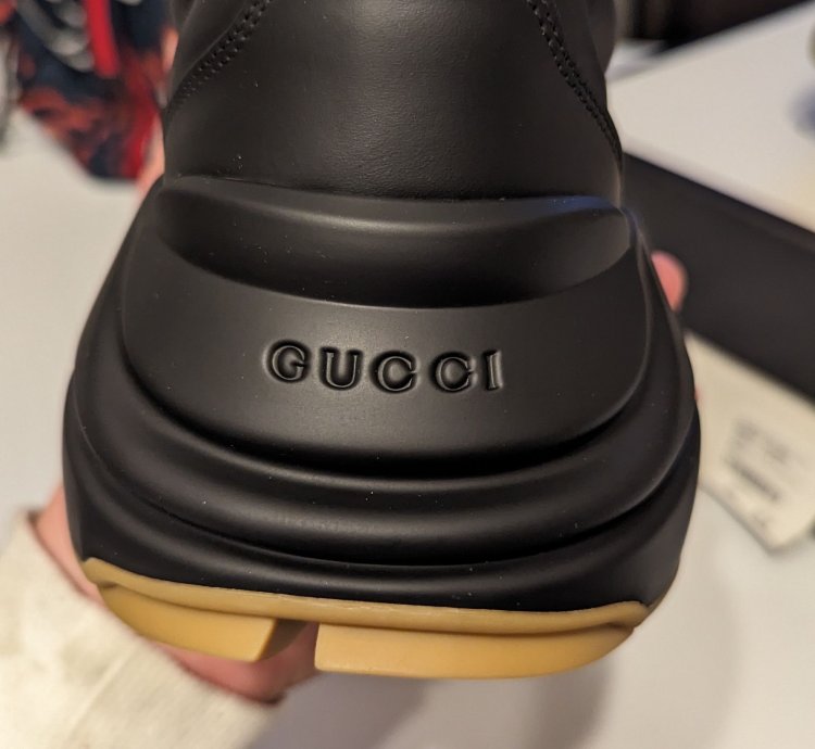 Gucci Los Angeles Dodgers rhyton sneakers