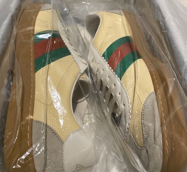 Gucci Low Suede Sneaker