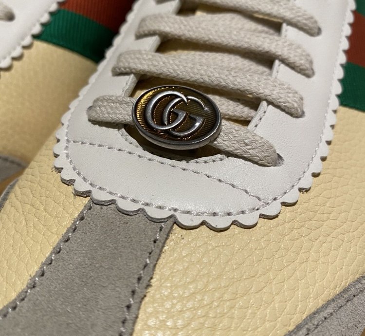 Gucci Low Suede Sneaker