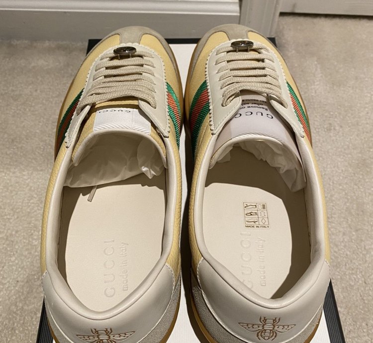 Gucci Low Suede Sneaker