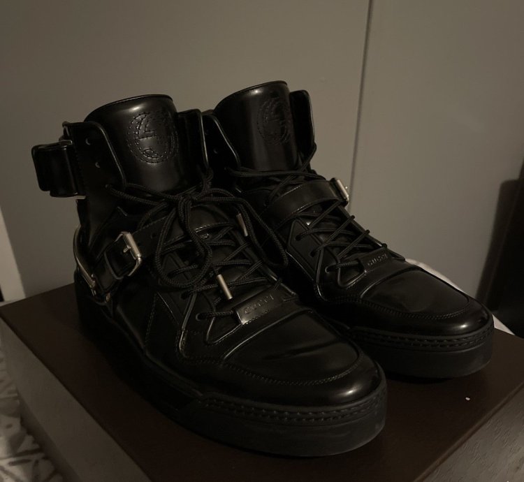 Gucci Magnum High Top Black