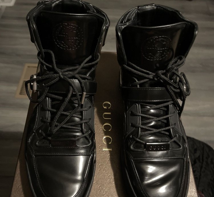 Gucci Magnum High Top Black