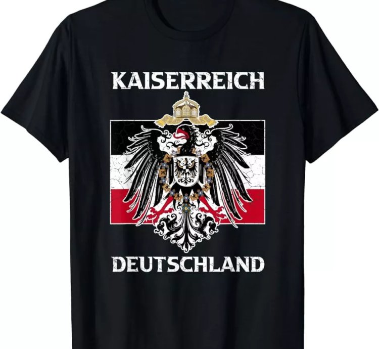 Empire Flag - Imperial Germany T-Shirt Size S-5XL