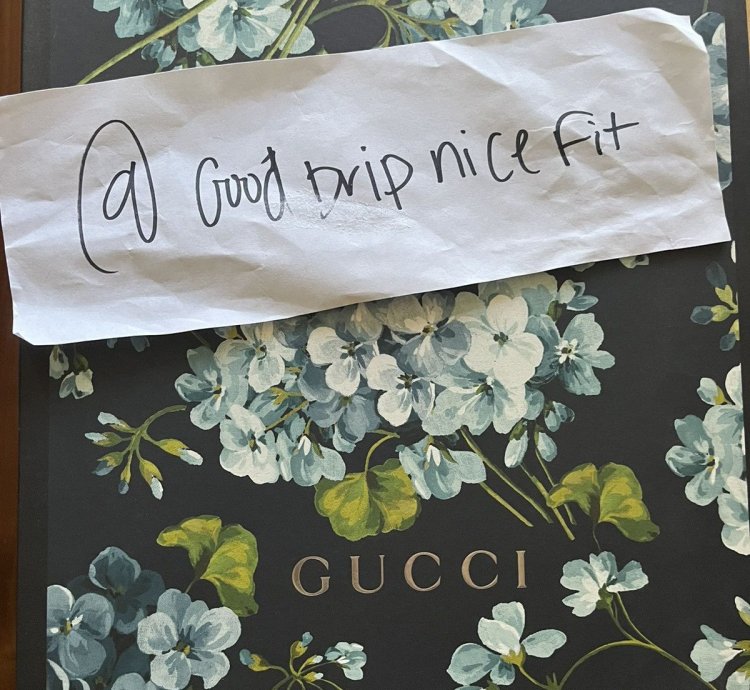 GUCCI Men Bloom Print Supreme GG Blue Hi Top Sneaker