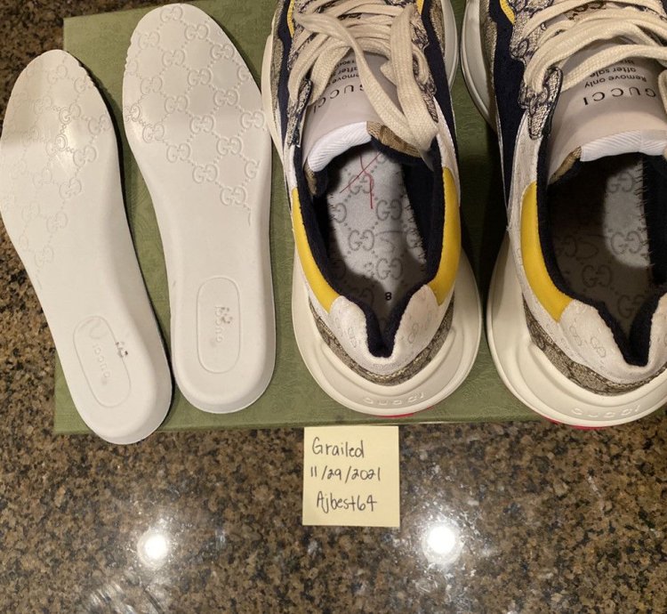 Gucci Men GG Rhyton sneaker