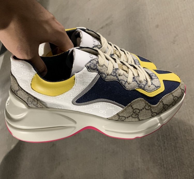 Gucci Men GG Rhyton sneaker