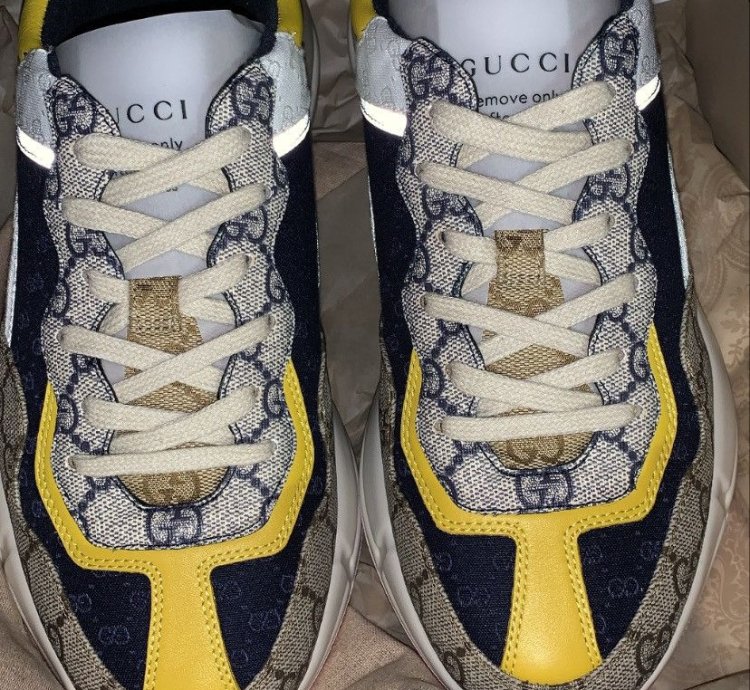 Gucci Men GG Rhyton sneaker