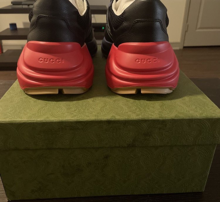 Gucci Men Rhyton Sneakers Size 12