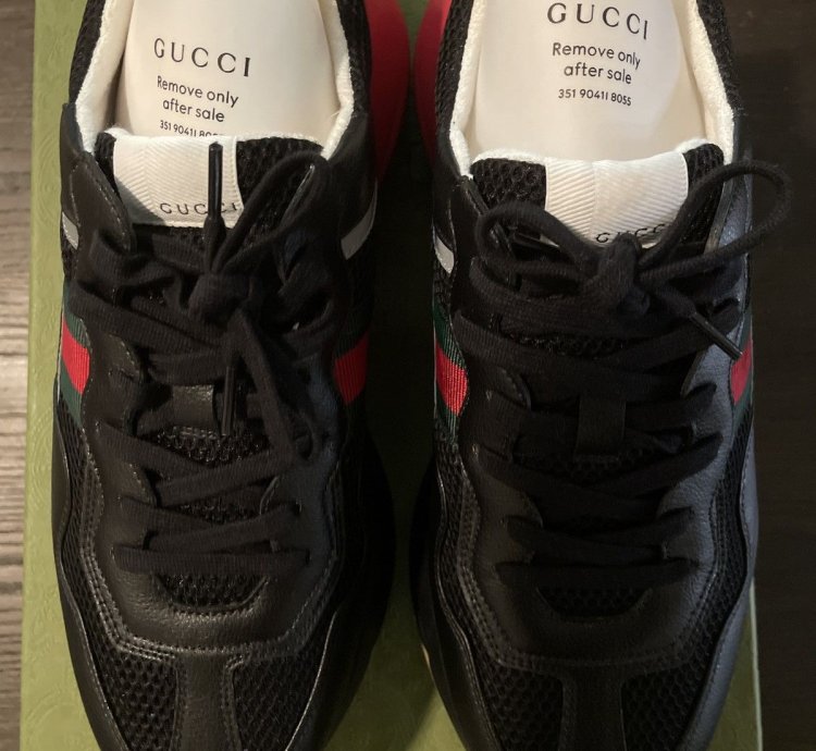 Gucci Men Rhyton Sneakers Size 12