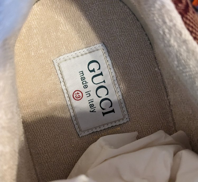 Gucci multicolor rhyton sneakers