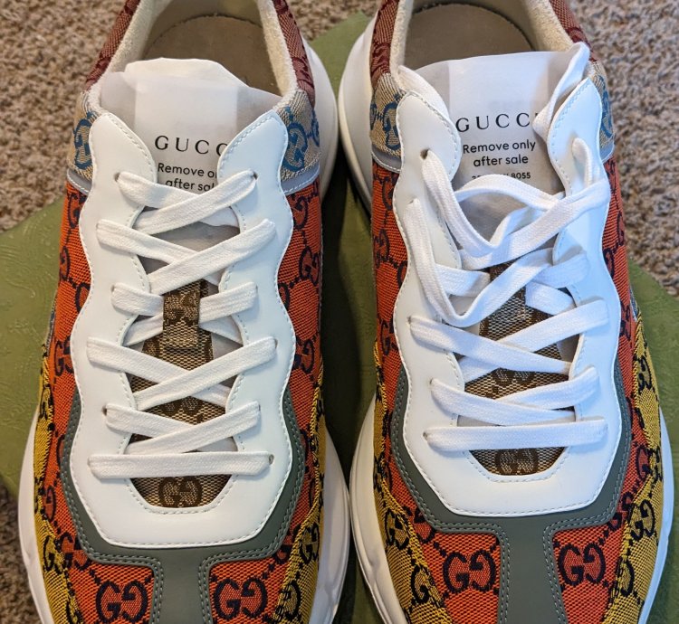 Gucci multicolor rhyton sneakers