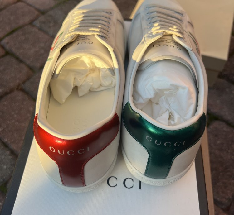 GUCCI NEW ACE BLADE LOGO SNEAKER