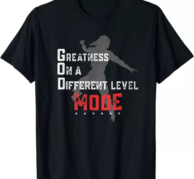 Greatness On A Different Level Mode T-Shirt Size S-5XL