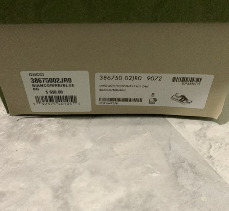 Gucci New Ace Clean Web Stripe Sneaker