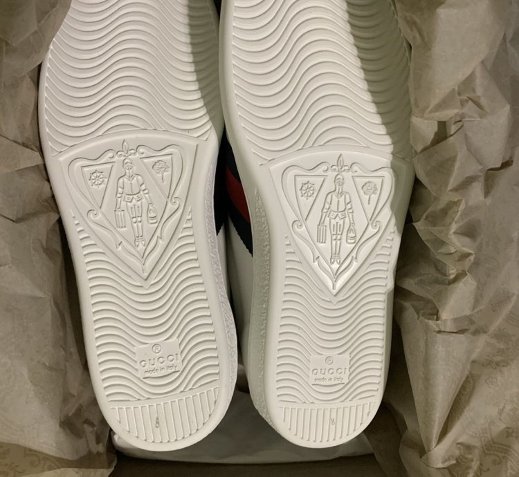 Gucci New Ace Clean Web Stripe Sneaker