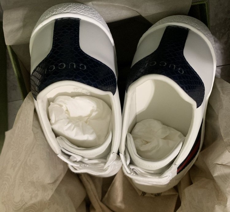 Gucci New Ace Clean Web Stripe Sneaker