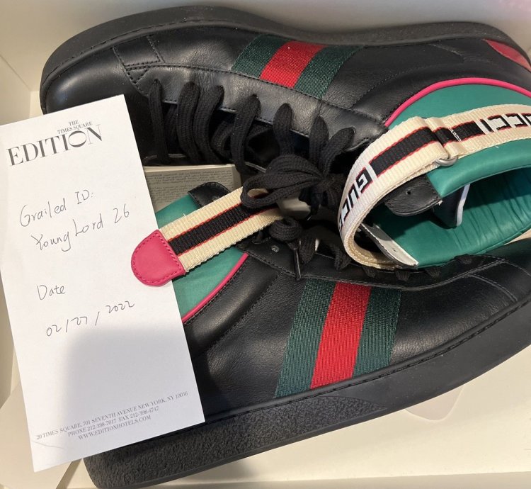 Gucci New Ace High-top Trainers