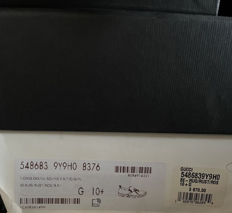 Gucci NY Yankees Slip On Sneaker