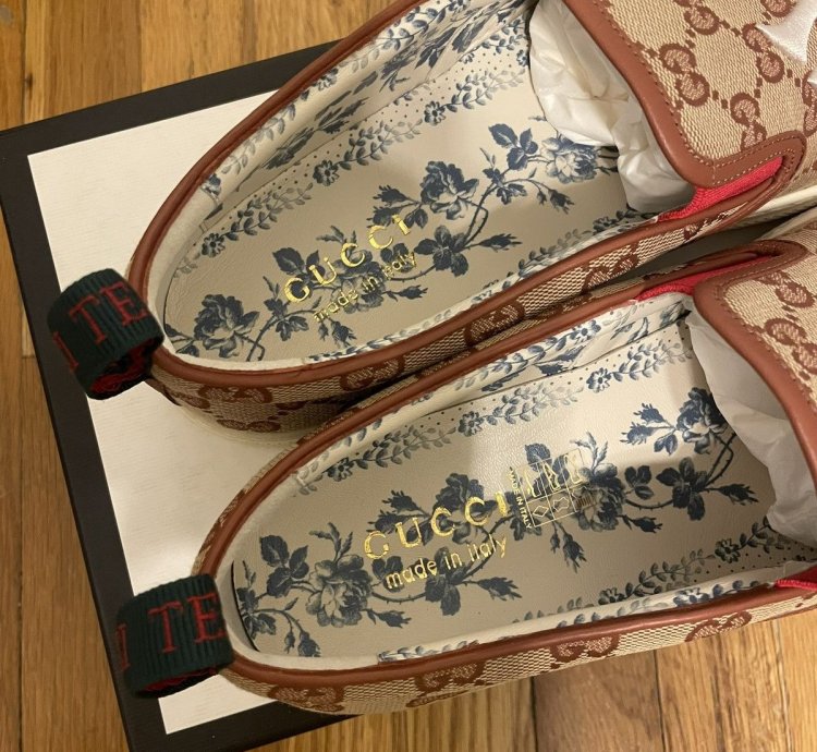 Gucci NY Yankees Slip On Sneaker