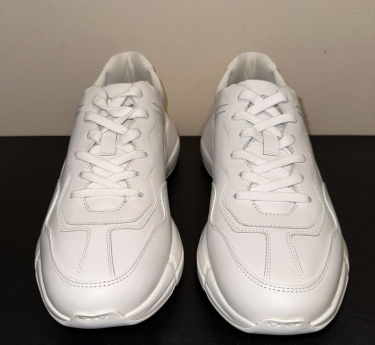 Gucci Oversized Rhyton Soft Calfskin Sneaker Size 10