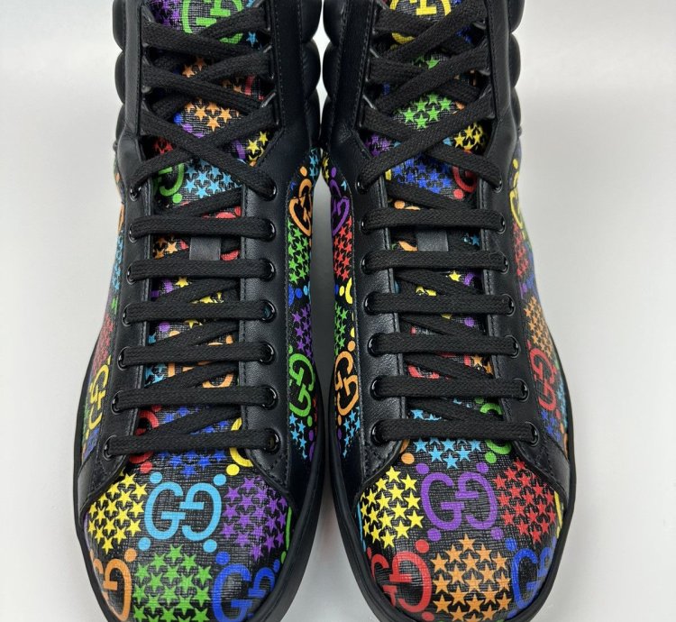 Gucci Psychedelic High-top Sneakers