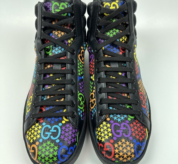 Gucci Psychedelic High-top Sneakers