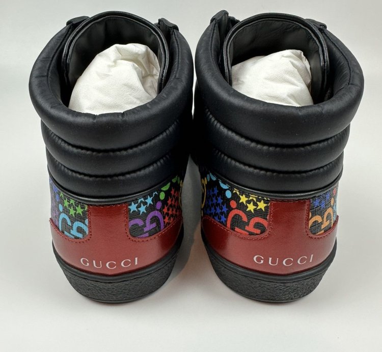 Gucci Psychedelic High-top Sneakers