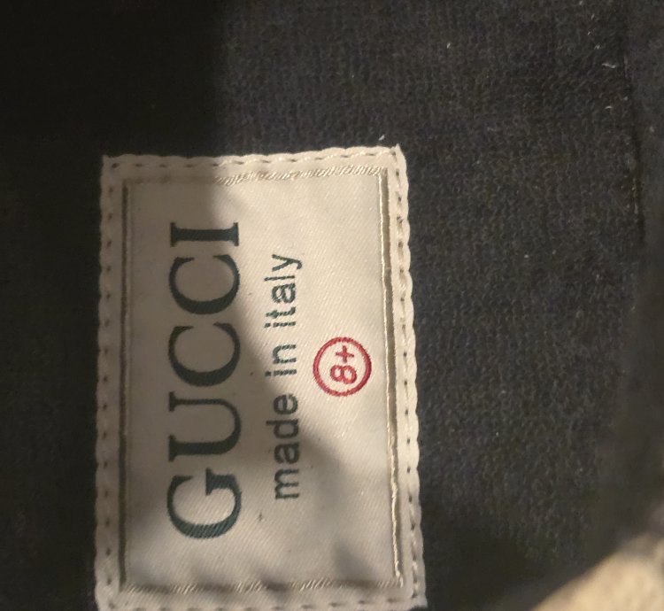 Gucci Rhython Blue Monogram Sz 8 5 Converts US Sz 9