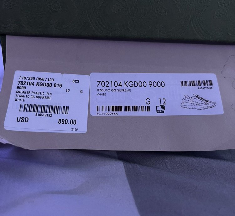 Gucci rhython gg supreme