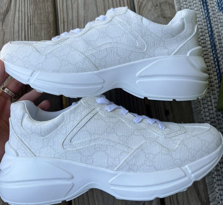 Gucci Rhyton White GG Sneaker