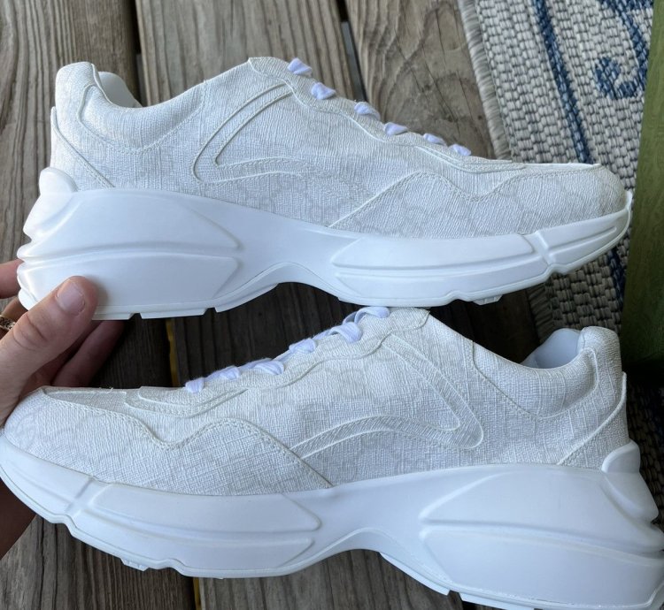 Gucci Rhyton White GG Sneaker