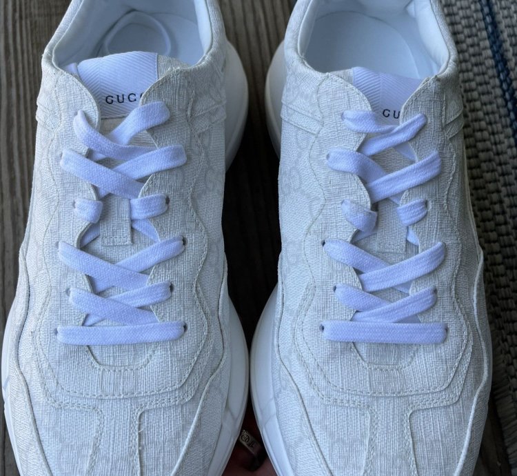 Gucci Rhyton White GG Sneaker