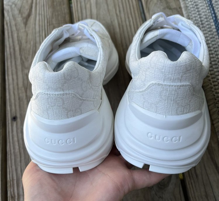 Gucci Rhyton White GG Sneaker